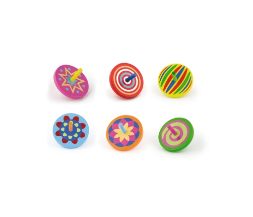 VIGA Kolorowy Bączek drewniany 1szt