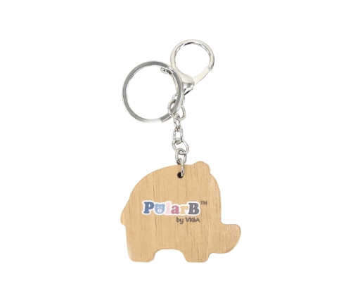 VIGA PolarB Drewniany Breloczek Słonik Brelok