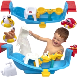 Step2 Zestaw Statek do Kąpieli z Deszczownicą + Akcesoria Step2 Zestaw Statek do Kąpieli z Deszczownicą + Akcesoria