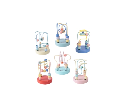 CLASSIC WORLD Pętla Motoryczna Logiczna Przeplatanka Edukacyjna Labirynt dla Dzieci 1 szt.