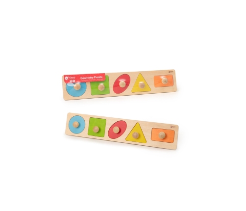 CLASSIC WORLD Układanka MONTESSORI dla Dzieci Nauka Kształtów Figur Kolorów 7 el.