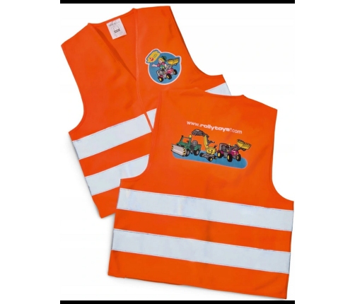 ROLLY TOYS John Deere Traktor na Pedały + Kamizelka Odblaskowa dla Dzieci Gratis