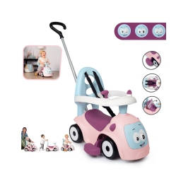 Stumjama mašīna ar rokturi SMOBY Maestro 3in1 Pink