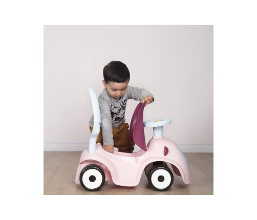 Stumjama mašīna ar rokturi SMOBY Maestro 3in1 Pink