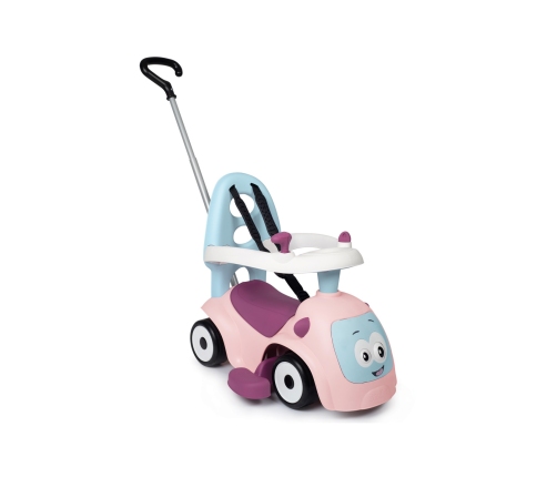 Stumjama mašīna ar rokturi SMOBY Maestro 3in1 Pink