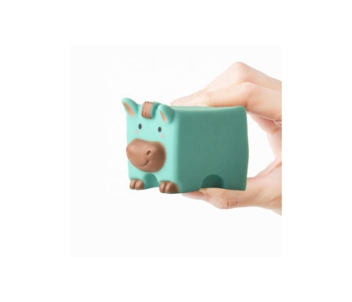 WOOPIE BABY Klocki Sensoryczne Układanka do Ściskania Dźwięk Zwierzątka 12 el.