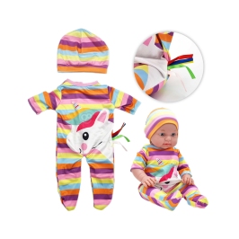 WOOPIE ROYAL Apģērbja komplekts Vienradzis lellei 43-46 cm