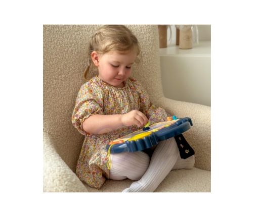 WOOPIE Znikopis Tablica Magnetyczna Kolorowa Stempelki Niebieski