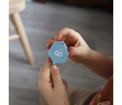 VIGA PolarB Sorter Kształtów Zegar nawlekanka Montessori