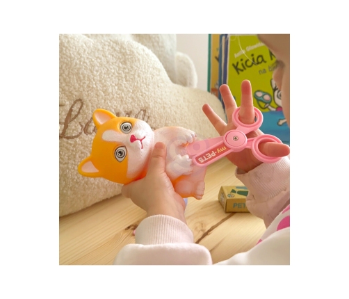 WOOPIE Kotek Przenośny Salon Piękoności 2w1 w Plecaku Transporter