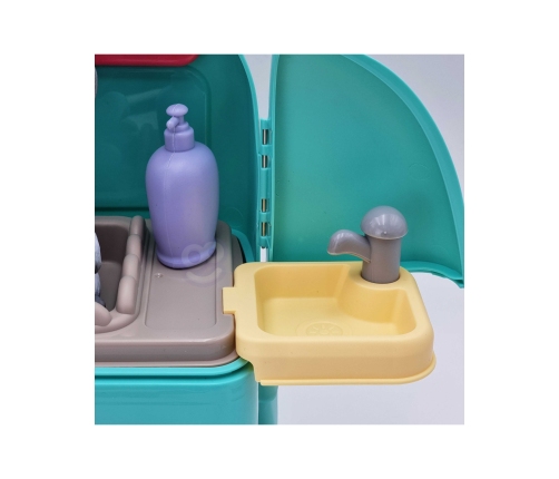 WOOPIE Kotek Przenośny Salon Piękoności 2w1 w Plecaku Transporter