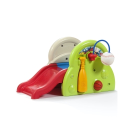 STEP2 Plac Zabaw Dla Dzieci Centrum Aktywności Zjeżdżalnia Koszykówka Baseball