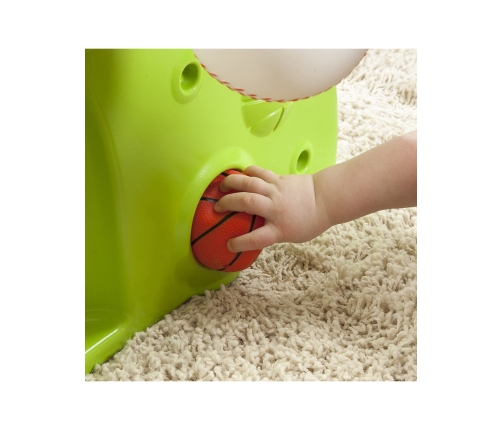 STEP2 Plac Zabaw Dla Dzieci Centrum Aktywności Zjeżdżalnia Koszykówka Baseball