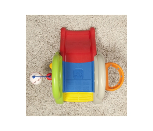 STEP2 Plac Zabaw Dla Dzieci Centrum Aktywności Zjeżdżalnia Koszykówka Baseball