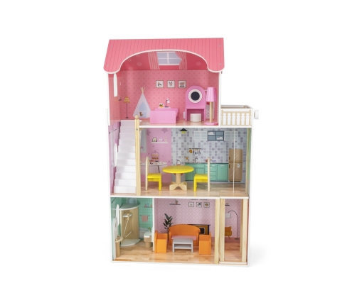 VIGA Duży Drewniany Domek dla Lalek