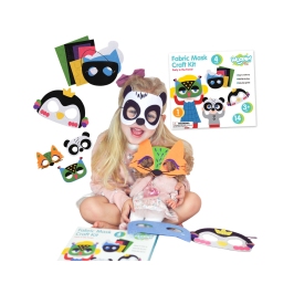 WOOPIE ART&FUN Zestaw Kreatywny Maski Filcowe Zrób to Sam 4 szt.