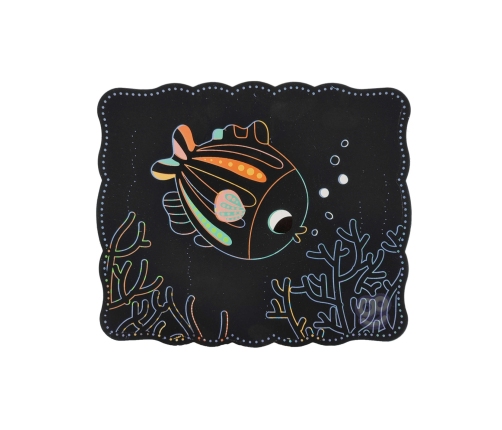 WOOPIE ART&FUN Zestaw Kreatywny Wydrapywanki dla Dzieci 7 el.