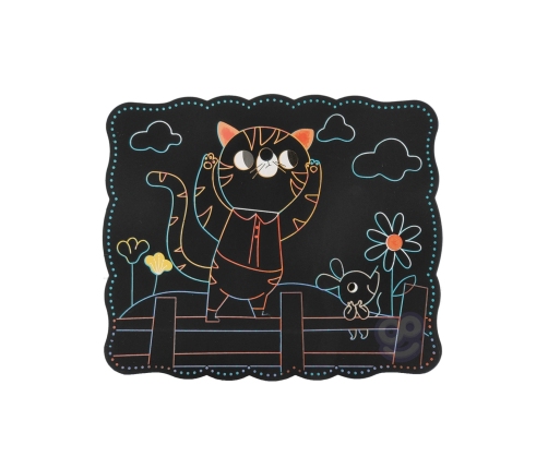 WOOPIE ART&FUN Zestaw Kreatywny Wydrapywanki dla Dzieci 7 el.