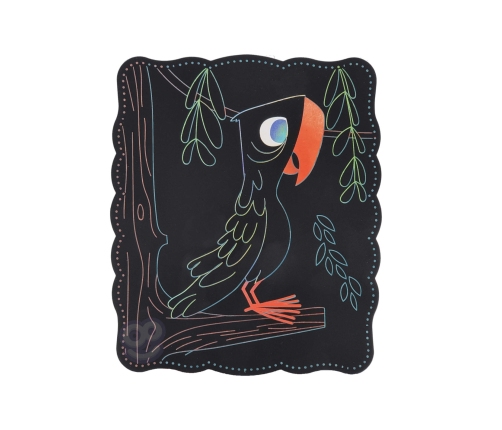 WOOPIE ART&FUN Zestaw Kreatywny Wydrapywanki dla Dzieci 7 el.