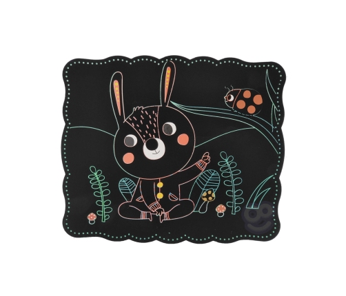 WOOPIE ART&FUN Zestaw Kreatywny Wydrapywanki dla Dzieci 7 el.