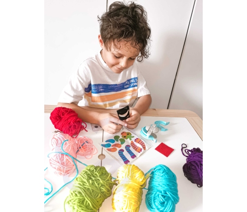 WOOPIE ART&FUN Zestaw Kreatywny Zrób Potworka Monster Pom