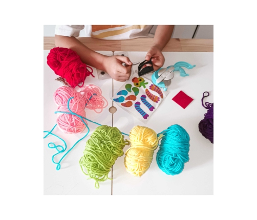 WOOPIE ART&FUN Zestaw Kreatywny Zrób Potworka Monster Pom