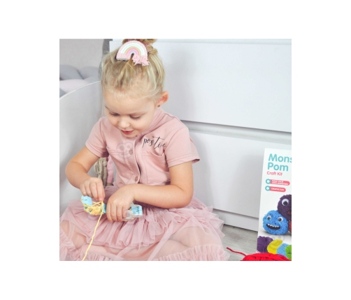 WOOPIE ART&FUN Zestaw Kreatywny Zrób Potworka Monster Pom