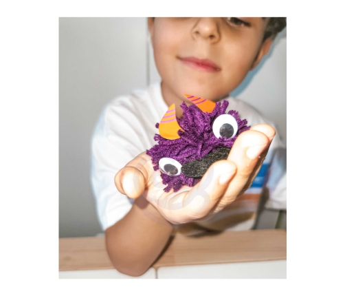 WOOPIE ART&FUN Zestaw Kreatywny Zrób Potworka Monster Pom