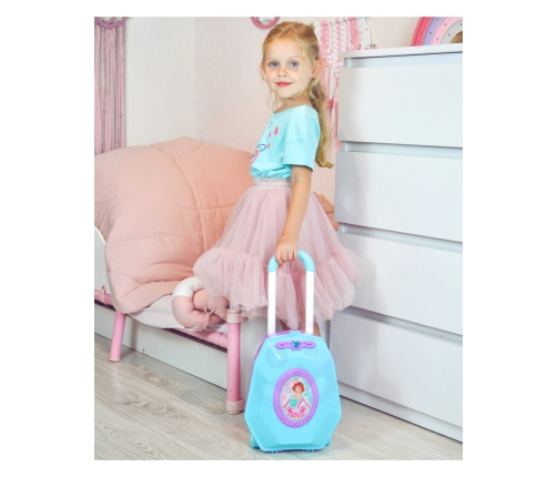 WOOPIE Toaletka dla Dziewczynki 2w1 Salon Piękności w Walizce