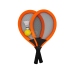 WOOPIE Duże Rakietki do Tenisa Badminton dla Dzieci Zestaw + Piłka Lotka