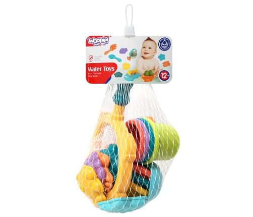 WOOPIE BABY Zestaw do Wody Kąpieli Piasku 15 el.