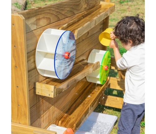 CLASSIC WORLD EDU Drewniana Ściana Zabawa Wodą