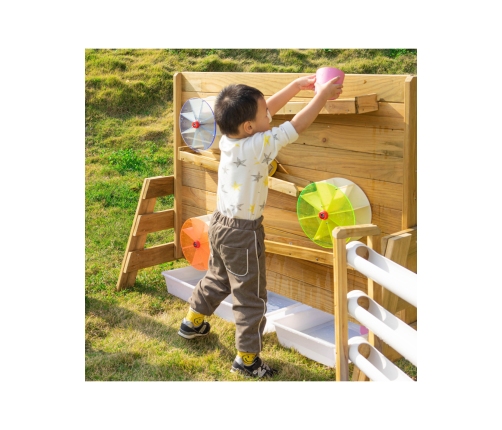 CLASSIC WORLD EDU Drewniana Ściana Zabawa Wodą