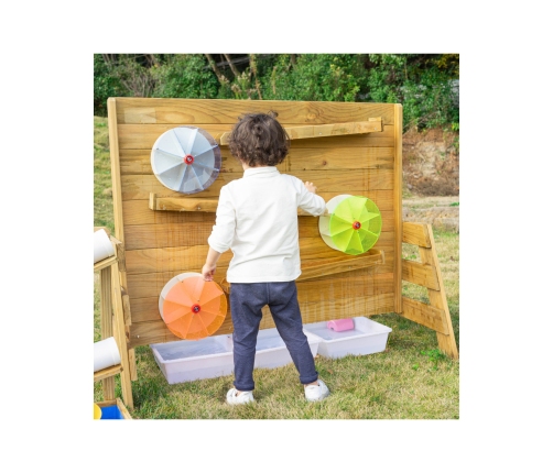 CLASSIC WORLD EDU Drewniana Ściana Zabawa Wodą