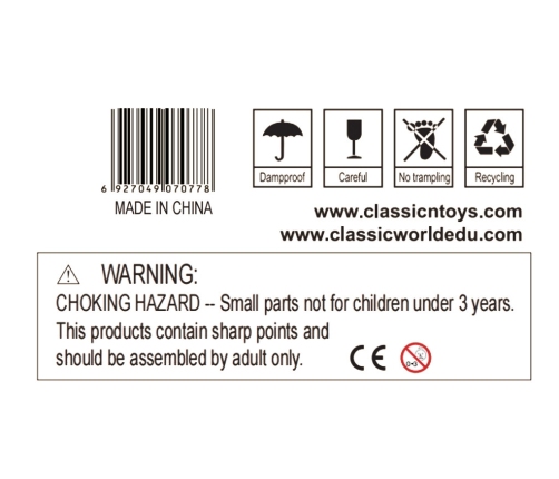 CLASSIC WORLD EDU Drewniana Sztaluga Edukacyjna