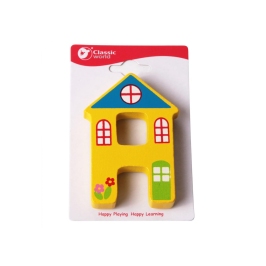 CLASSIC WORLD Drewniana Literka H