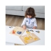 VIGA Drewniane Puzzle Montessori Kogut z Pinezkami