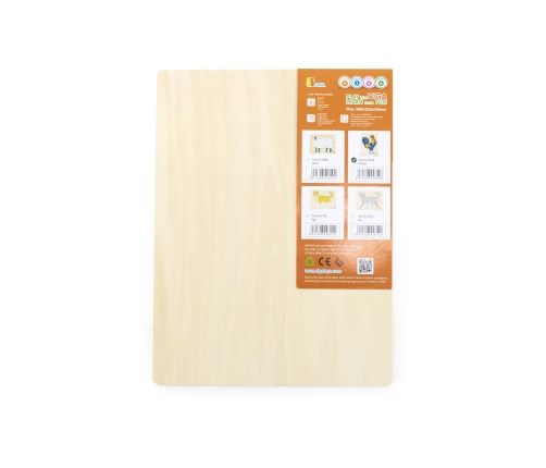 VIGA Drewniane Puzzle Montessori Kogut z Pinezkami