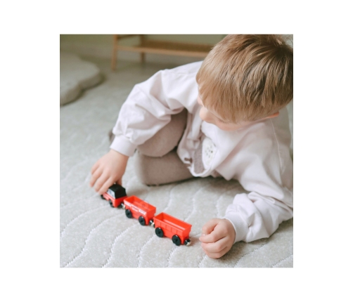 WOOPIE Lokomotywa Elektryczna Pociąg Wagony na Magnes