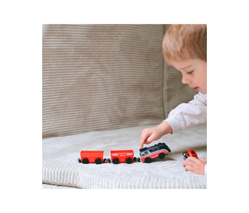 WOOPIE Lokomotywa Elektryczna Pociąg Wagony na Magnes