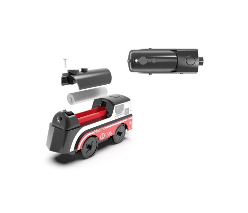 WOOPIE Lokomotywa Elektryczna Pociąg Wagony na Magnes