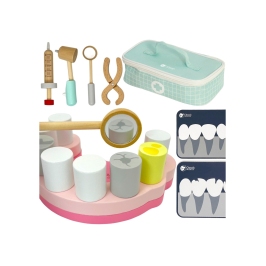 CLASSIC WORLD Little dentist set and doctor's suitcase