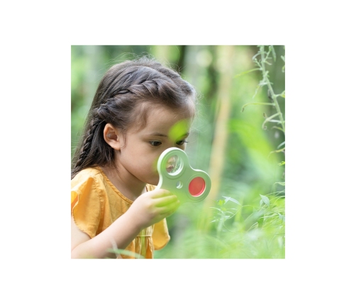 CLASSIC WORLD Mikroskop 2w1 Lupa dla Dzieci Eksploracja Świata Przyrody