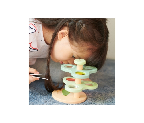 CLASSIC WORLD Mikroskop 2w1 Lupa dla Dzieci Eksploracja Świata Przyrody