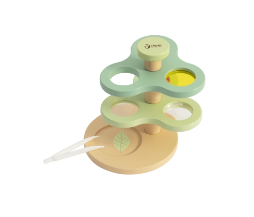 CLASSIC WORLD Mikroskop 2w1 Lupa dla Dzieci Eksploracja Świata Przyrody