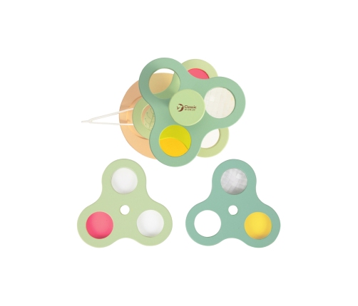 CLASSIC WORLD Mikroskop 2w1 Lupa dla Dzieci Eksploracja Świata Przyrody