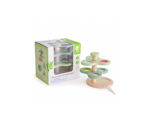 CLASSIC WORLD Mikroskop 2w1 Lupa dla Dzieci Eksploracja Świata Przyrody