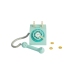 CLASSIC WORLD Klasyczny Drewniany Telefon dla Dzieci 4 el.