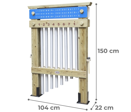 CLASSIC WORLD EDU Wielki Instrument Dzwonki dla Dzieci