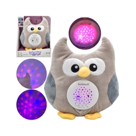 WOOPIE BABY Przytulanka Usypiacz Projektor 2w1 Sówka - 10 Kołysanek